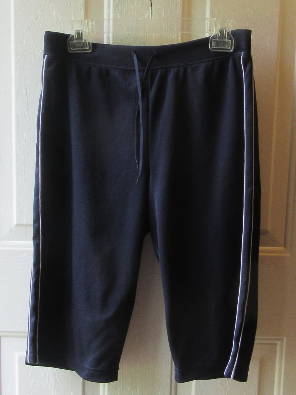Blue Prospirit Athletic Gear Capri Drawstring Joggers Size M